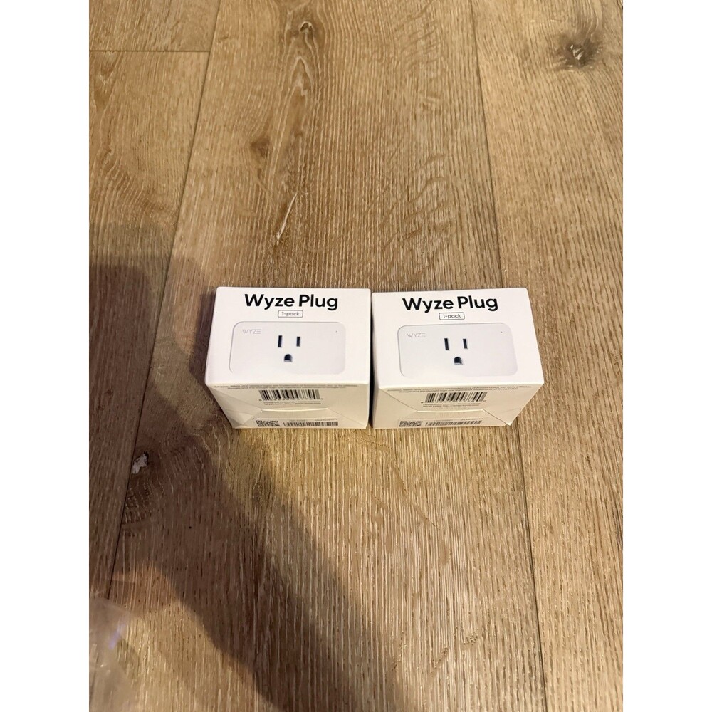 2-Pack WYZE Smart Plug - Works with Alexa & Google - WLPP1CFH New